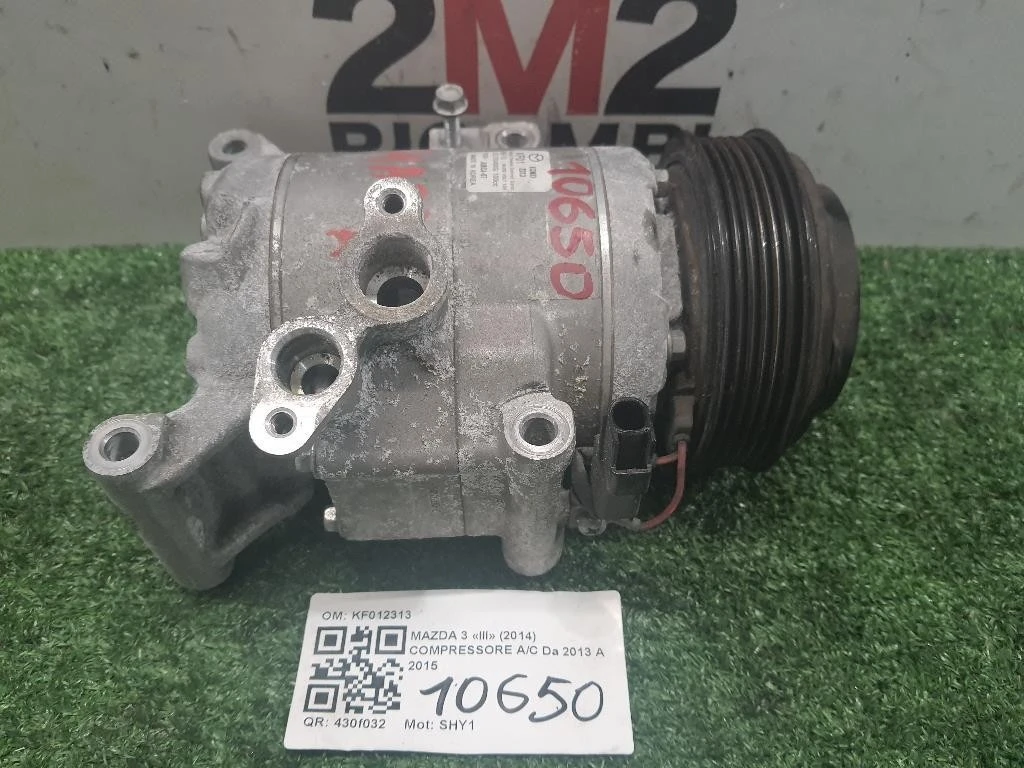Compressore AC KF012313 Mazda 3 III 2014