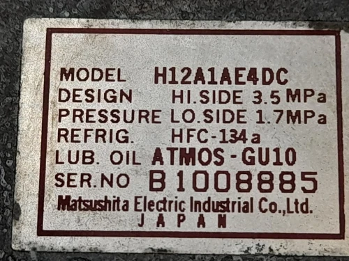 Compressore AC H12A1AE4DC Mazda 6 I 2005