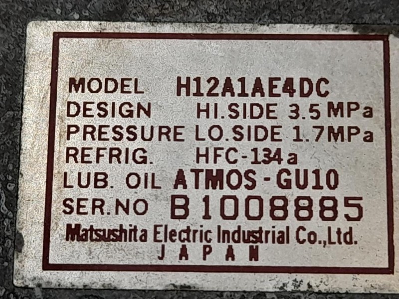 Compressore AC H12A1AE4DC Mazda 6 I 2005