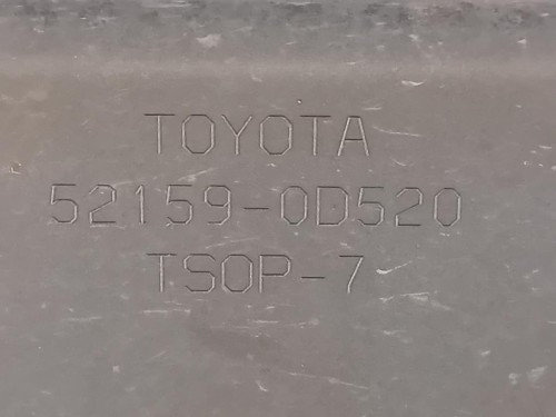 Paraurti POST 52159-0D520 Toyota Yaris IV 2014