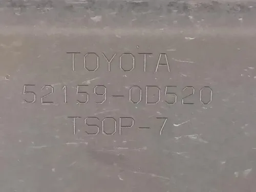 Paraurti POST 52159-0D520 Toyota Yaris IV 2014