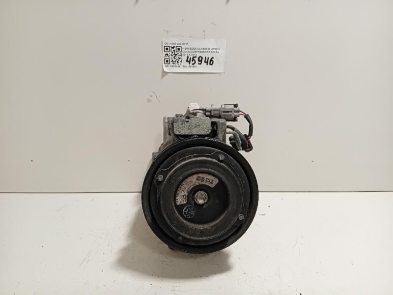 Compressore AC A0022302911 Mercedes Classe B W246 2012