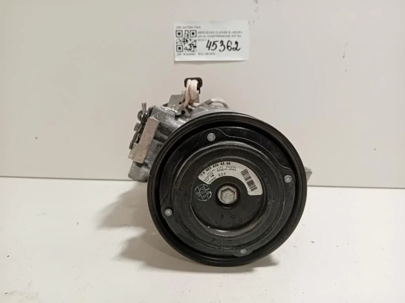 Compressore AC 447280-7424 Mercedes Classe B W246 2014