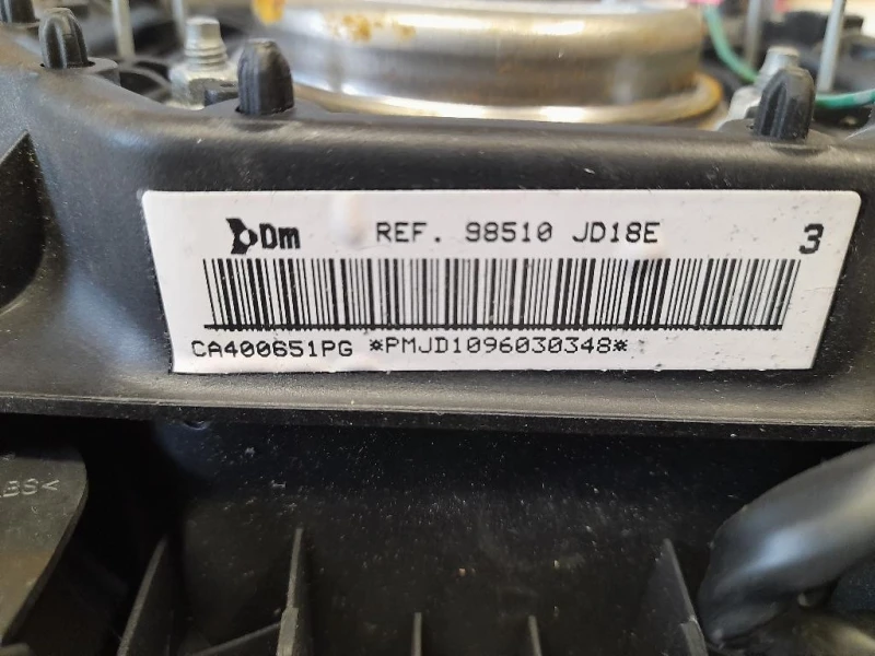 Air-bag Guidatore 98510JD18E Nissan X-trail III 2011