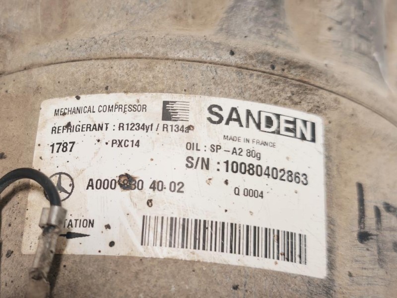 Compressore AC A0008304002 Mercedes Classe C S205 SW 2014