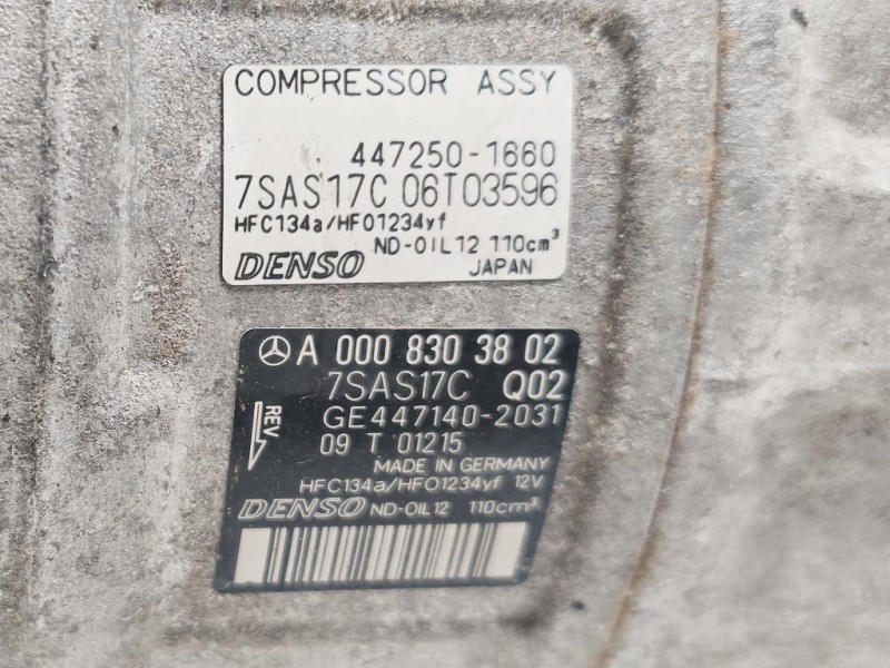 Compressore AC A0008303802 Mercedes Classe GLE W166 2015