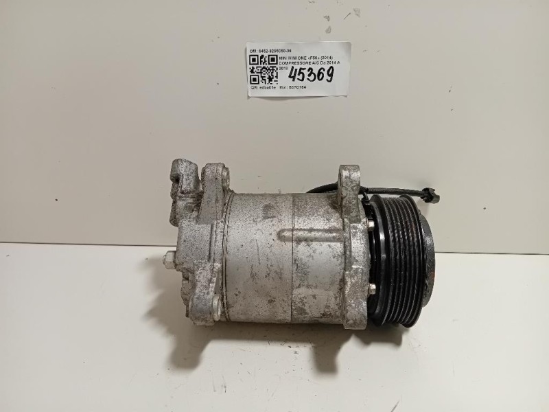 Compressore AC 64525A5C712 Mini MINI ONE F56 2014