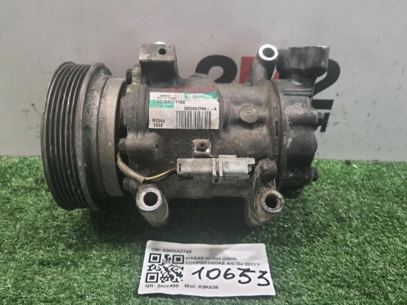 Compressore AC 92600AZ74A Nissan Nv200 2009