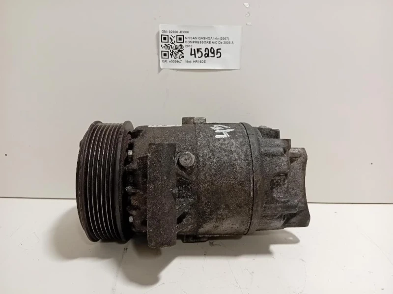 Compressore AC 92600 JD000 Nissan Qashqai I 2007