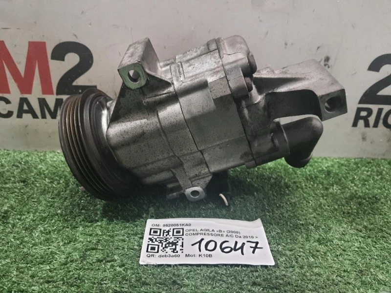 Compressore AC 9520051KA0 Opel Agila B 2008