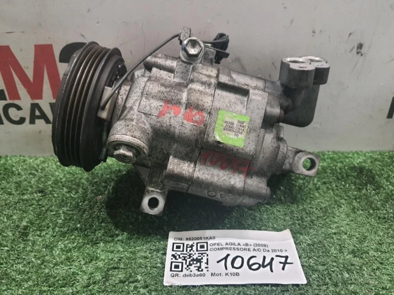 Compressore AC 9520051KA0 Opel Agila B 2008