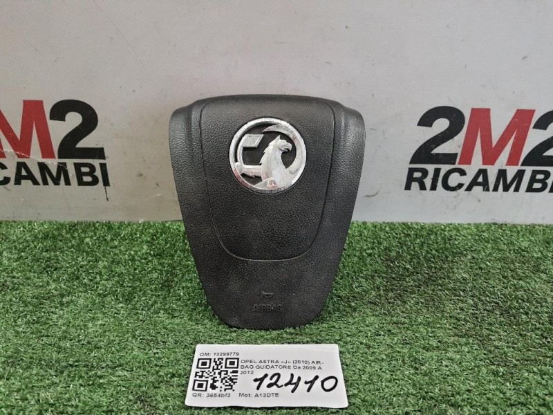 Air-bag Guidatore 13299779 Opel Astra J 2010