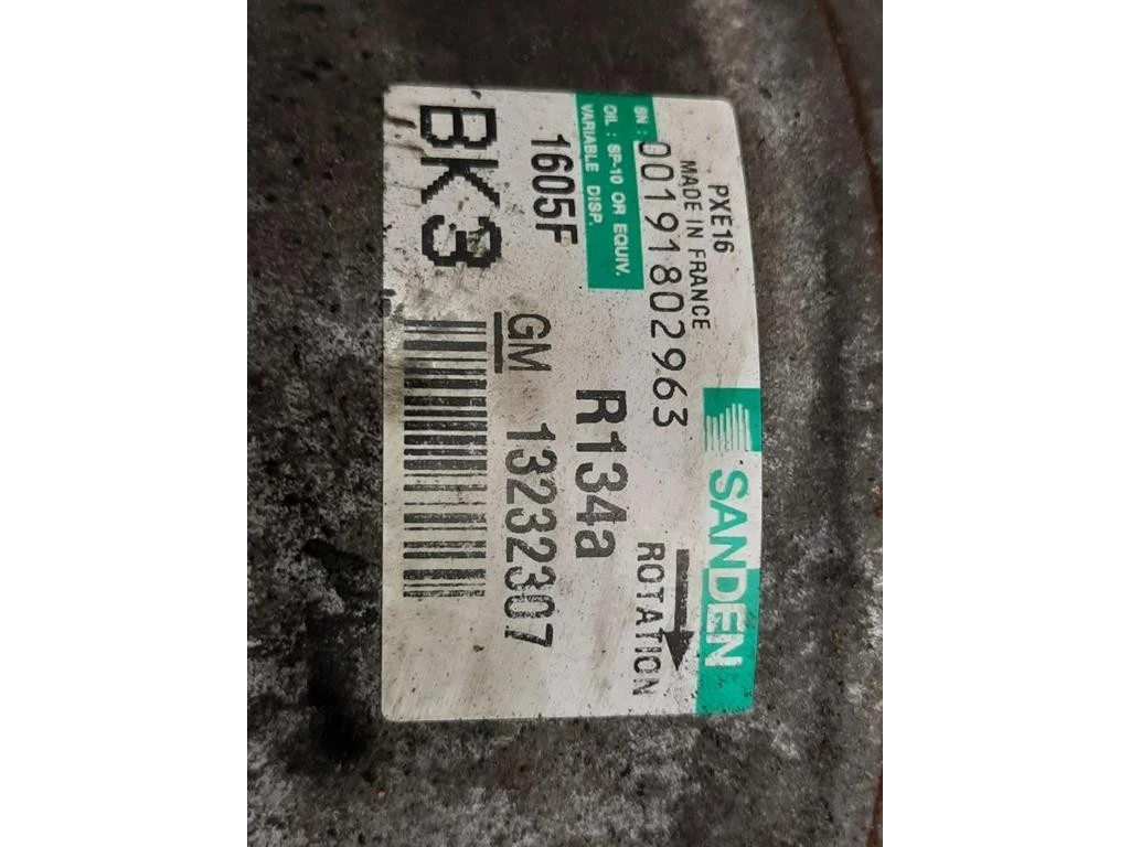 Compressore AC 13232307 Opel Insignia A 2009