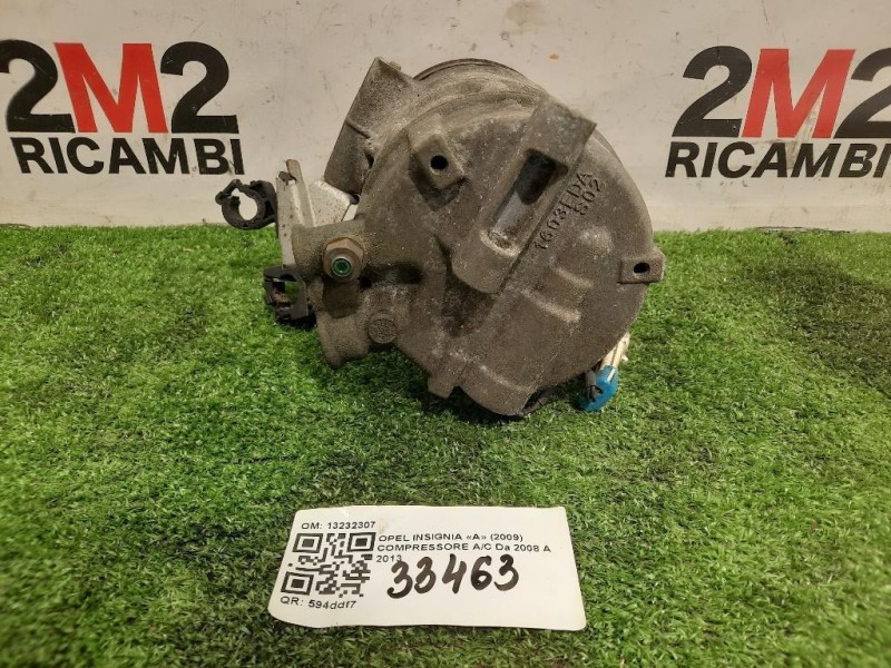 Compressore AC 13232307 Opel Insignia A 2009