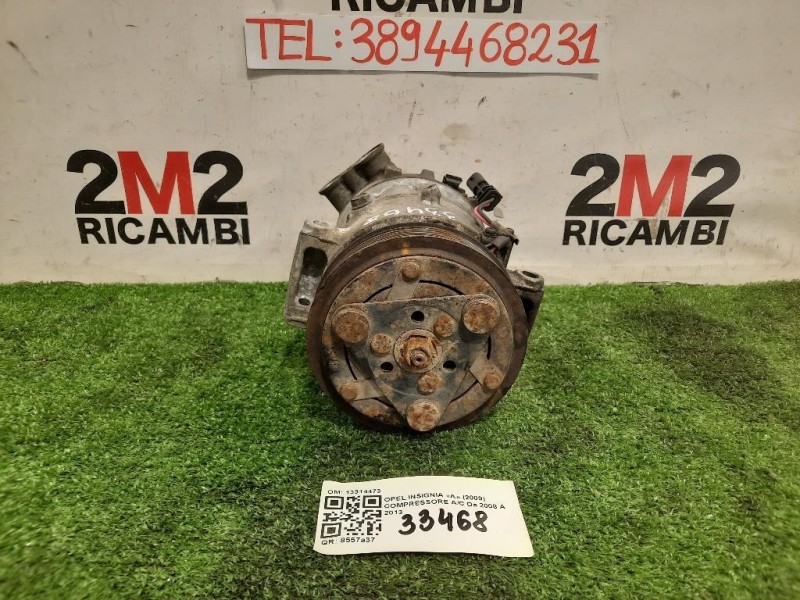 Compressore AC 13314473 Opel Insignia A 2009