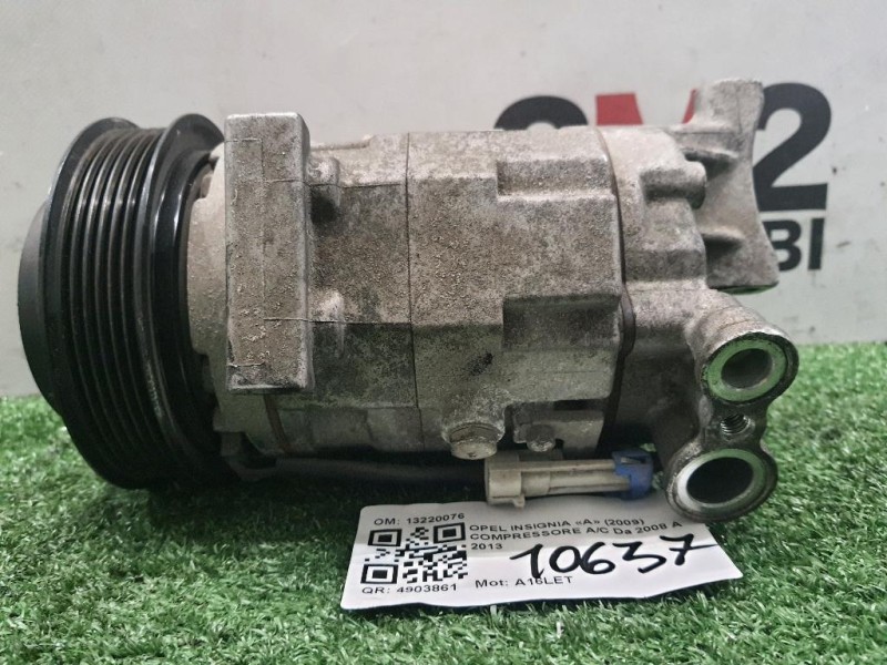 Compressore AC 13220076 Opel Insignia A 2009