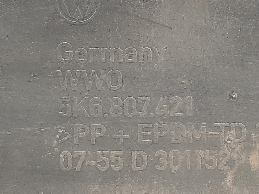 Paraurti POST 5K6 807 421 Volkswagen GOLF VI 2009