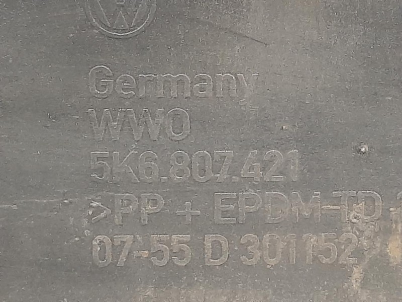 Paraurti POST 5K6 807 421 Volkswagen GOLF VI 2009