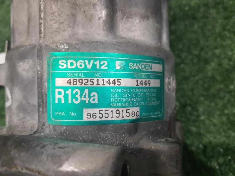 Compressore AC 9655191580 Peugeot 307 CC 2001