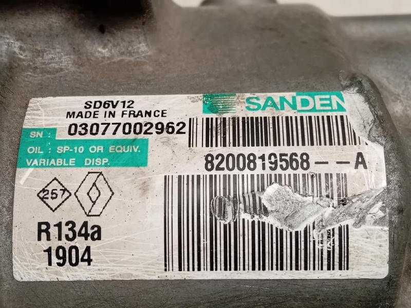 Compressore AC 8200819568 Renault CLIO III 2006