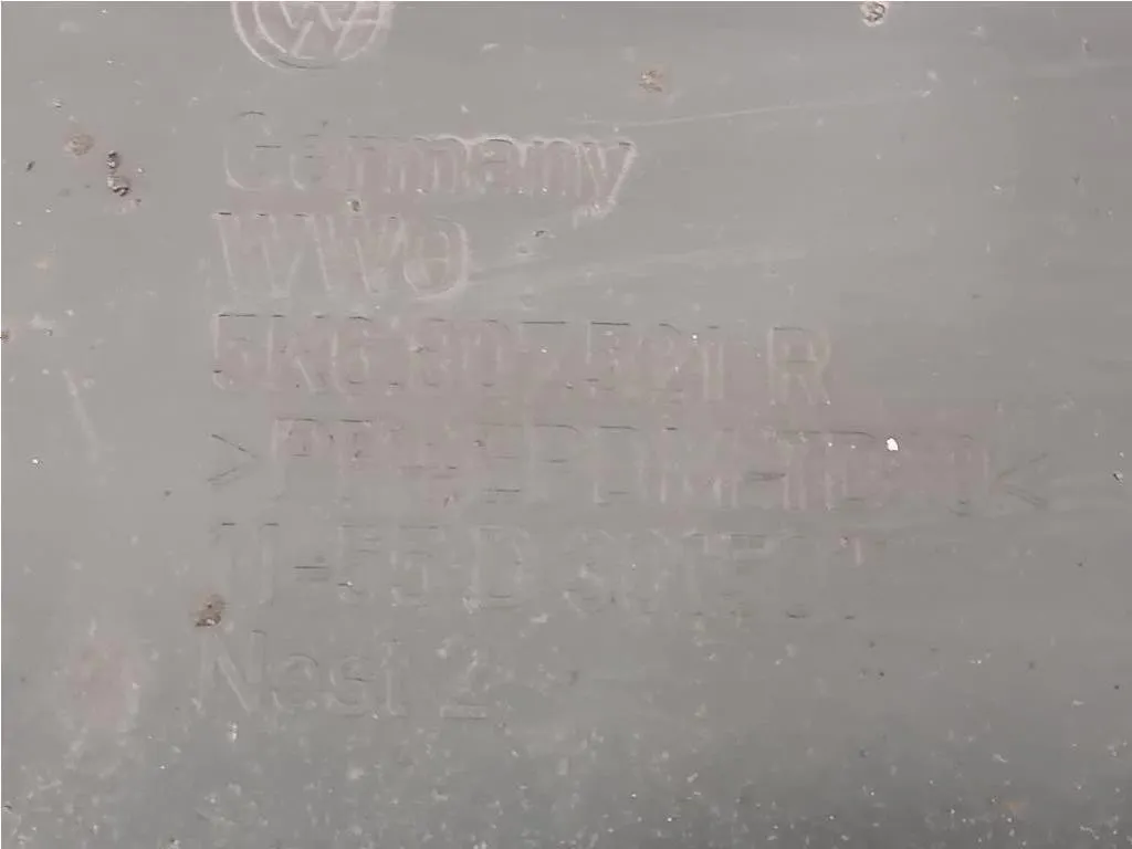 Paraurti POST 5K6807521 Volkswagen GOLF VI 2009