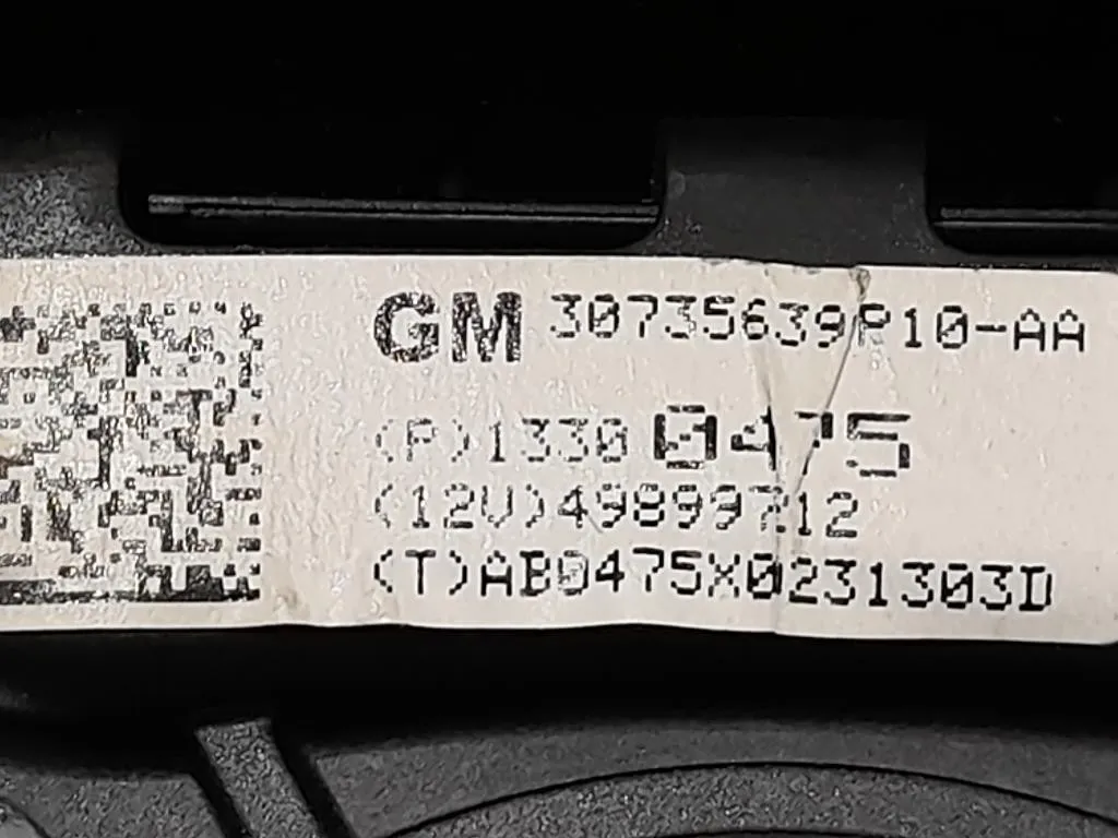 Air-bag Guidatore AIRBAG VOLANTE OPEL COD 13300475 Opel Astra J 2012