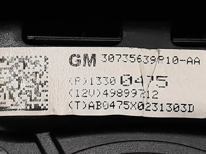 Air-bag Guidatore AIRBAG VOLANTE OPEL COD 13300475 Opel Astra J 2012