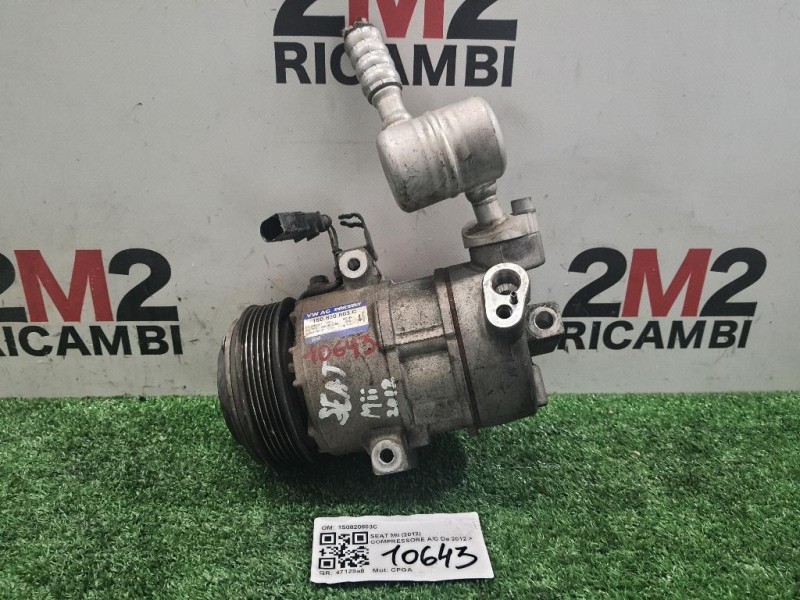 Compressore AC 1S0820803C Seat MII 2012