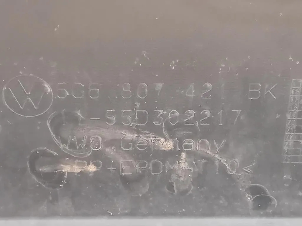 Paraurti POST 5G6 807 421 B Volkswagen GOLF VII 2013