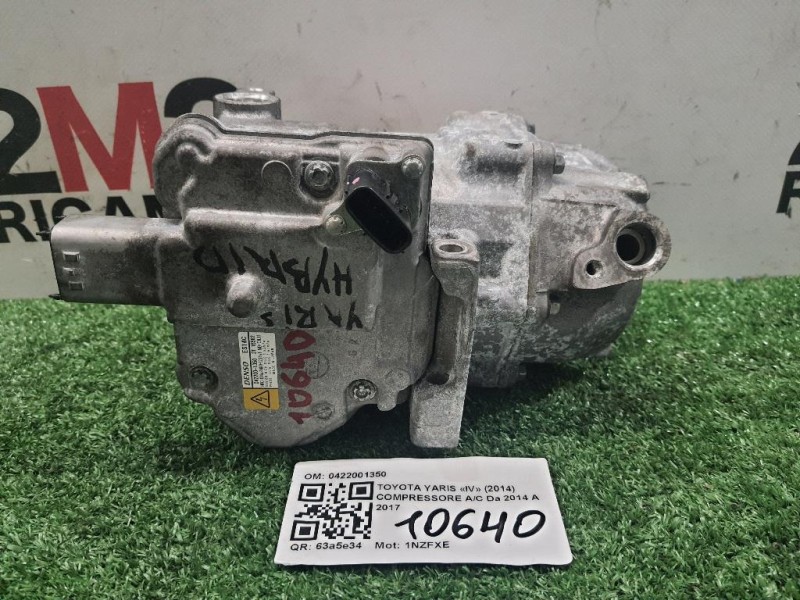 Compressore AC 0422001350 Toyota Yaris IV 2014