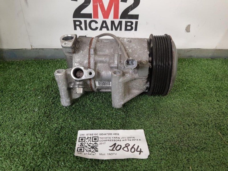 Compressore AC 5TSE10C GE4472604202 Toyota Yaris IV 2014