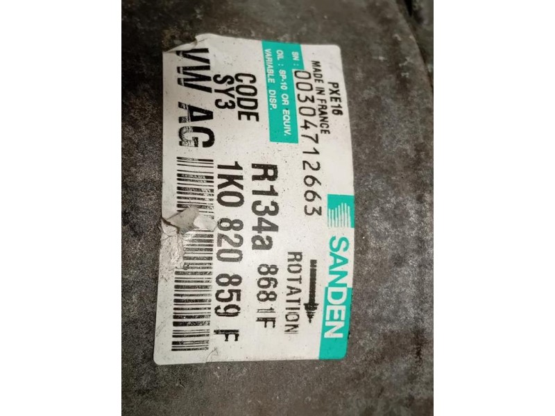 Compressore AC 1K0 820 859 F Volkswagen GOLF V 2004