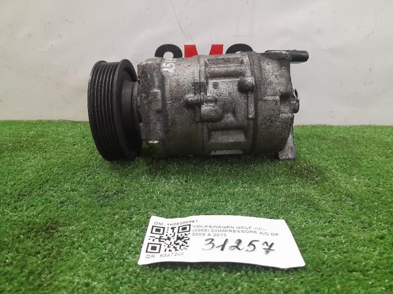 Compressore AC 1K0820859T Volkswagen GOLF VI 2009