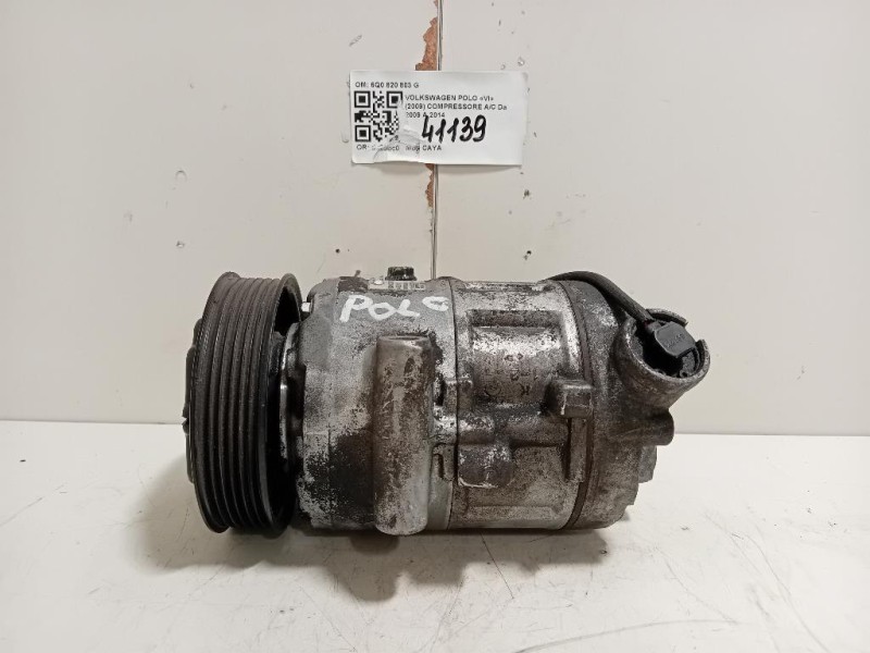 Compressore AC 6Q0 820 803 G Volkswagen POLO VI 2009