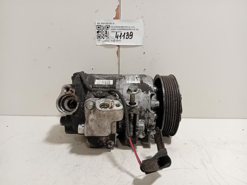 Compressore AC 6Q0 820 803 G Volkswagen POLO VI 2009