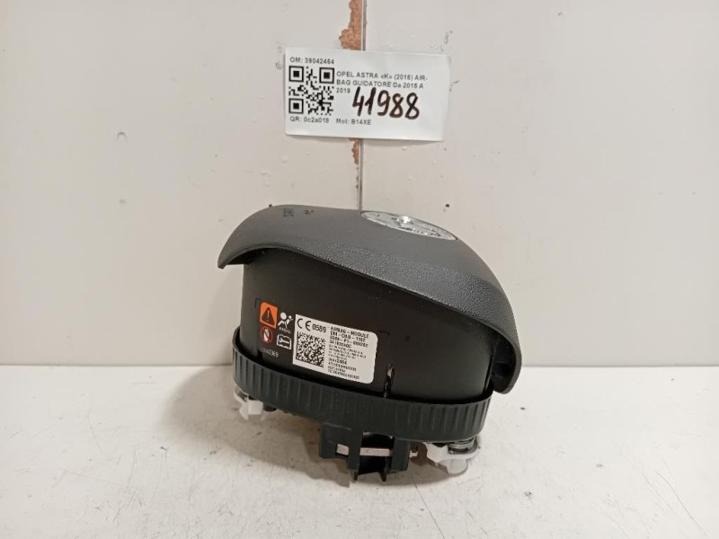 Air-bag Guidatore 39042464 Opel Astra K 2016