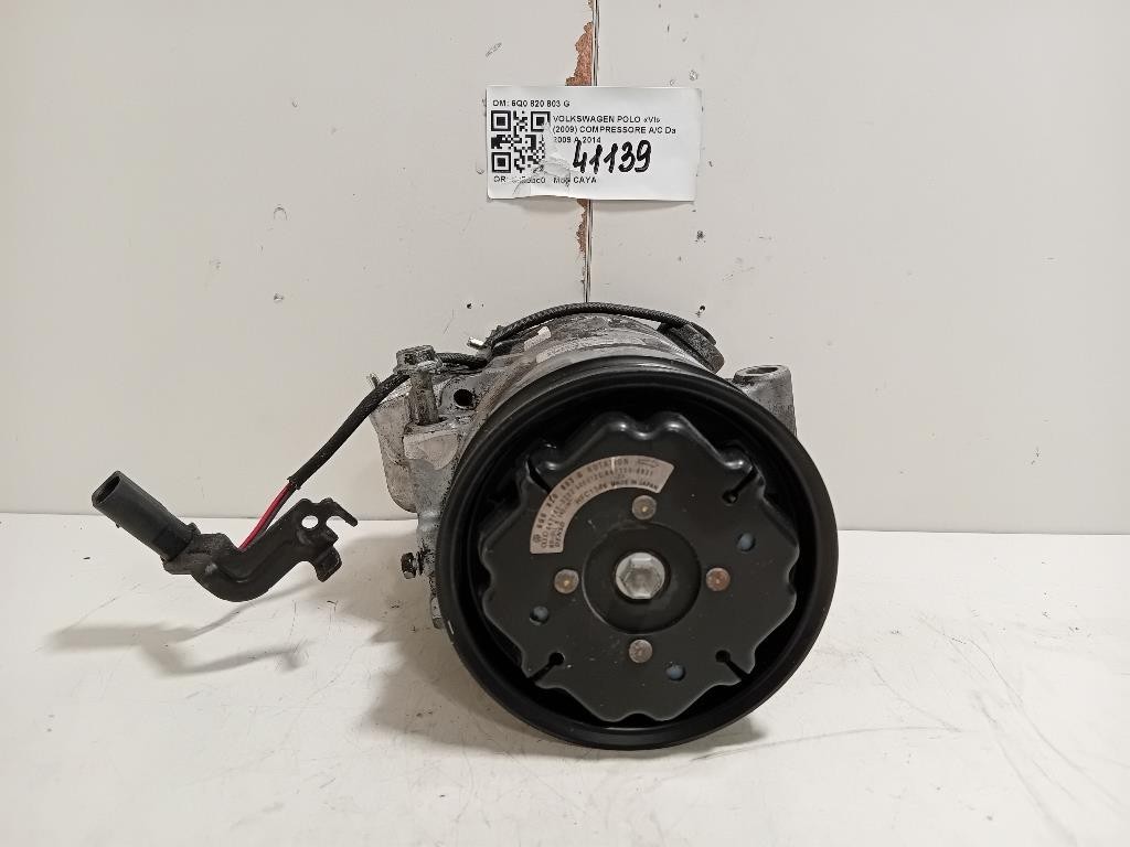 Compressore AC 6Q0 820 803 G Volkswagen POLO VI 2009