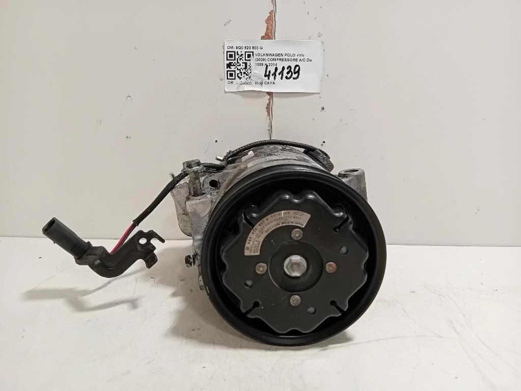 Compressore AC 6Q0 820 803 G Volkswagen POLO VI 2009