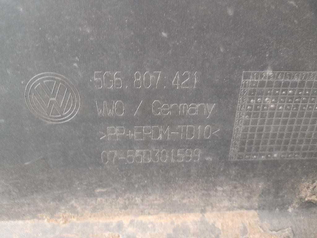 Paraurti POST 5G6807421 Volkswagen GOLF VII 2013