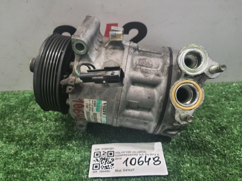 Compressore AC 31291251 Volvo V40 II 2012