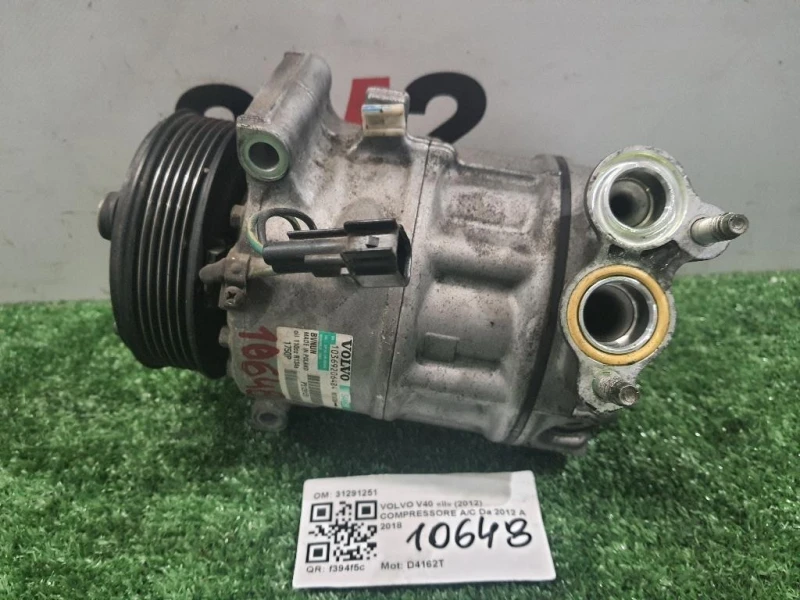 Compressore AC 31291251 Volvo V40 II 2012