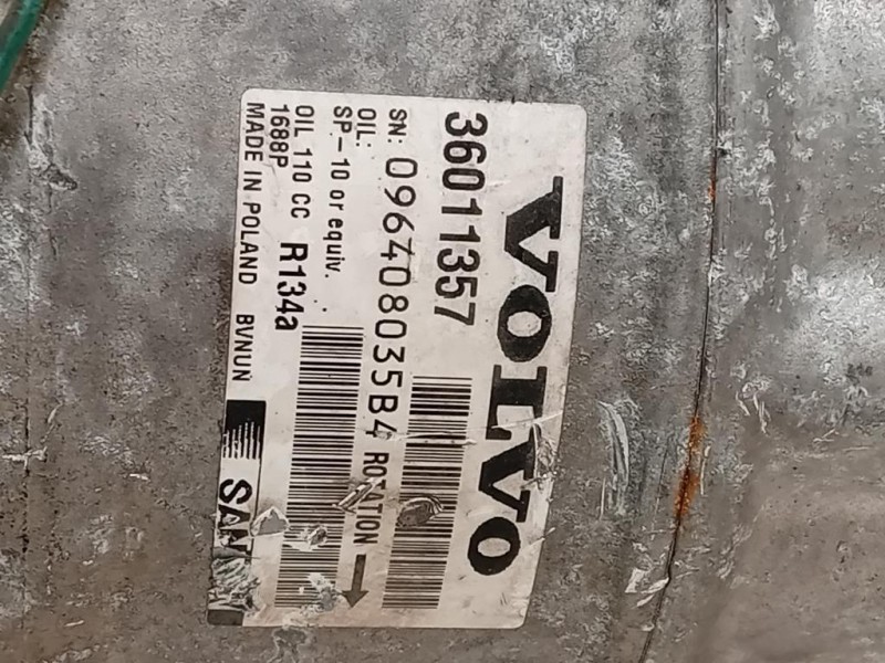 Compressore AC 36011357 Volvo V40 II 2012