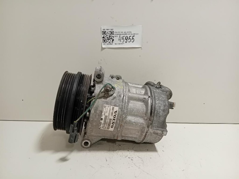 Compressore AC 36011357 Volvo V40 II 2012