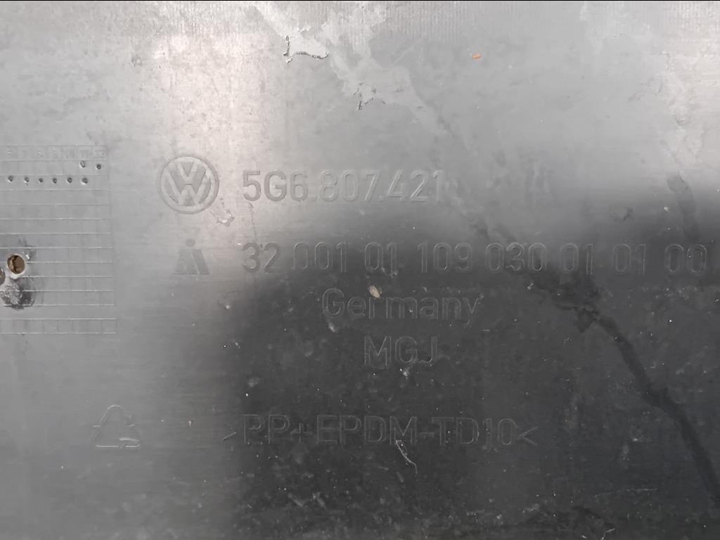 Paraurti POST 5G6 807 421 Volkswagen GOLF VII 2013