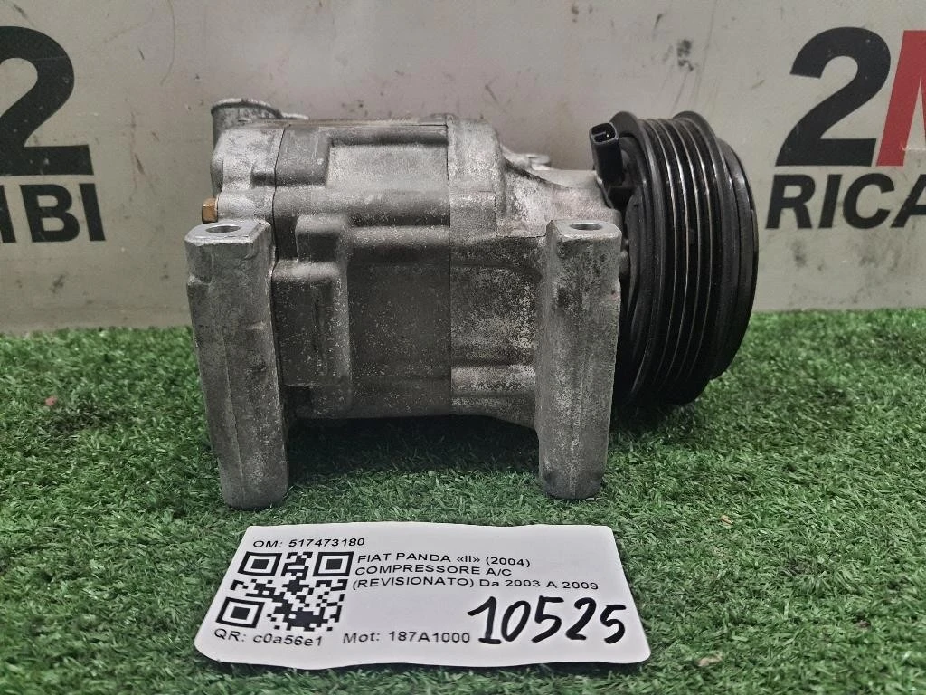 Compressore AC Revisionato 517473180 Fiat Panda II 2004