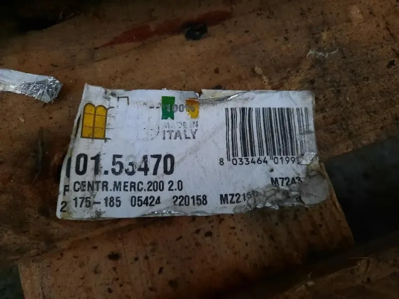 Catalizzatore Mercedes Classe E W124 1985