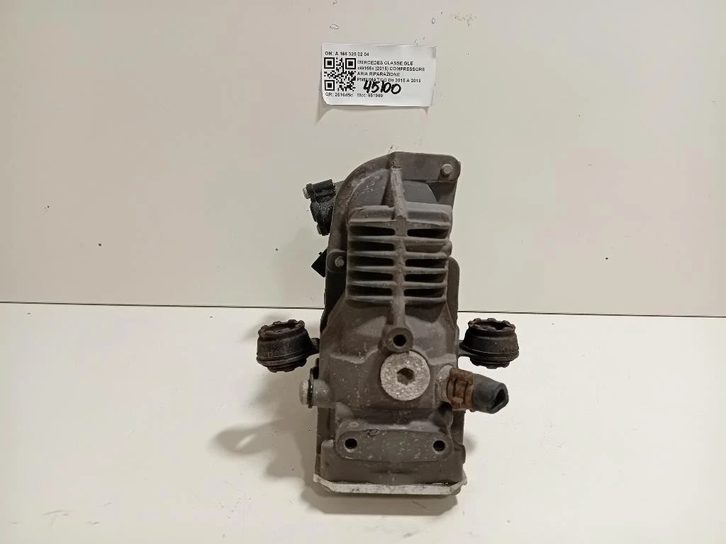 Compressore ARIA Riparazione Pneumatico A 166 320 02 04 Mercedes Classe GLE W166 2015