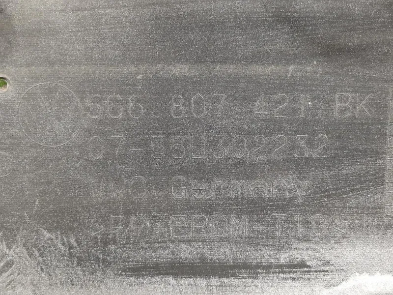 Paraurti POST 5G6807421 Volkswagen GOLF VII 2017