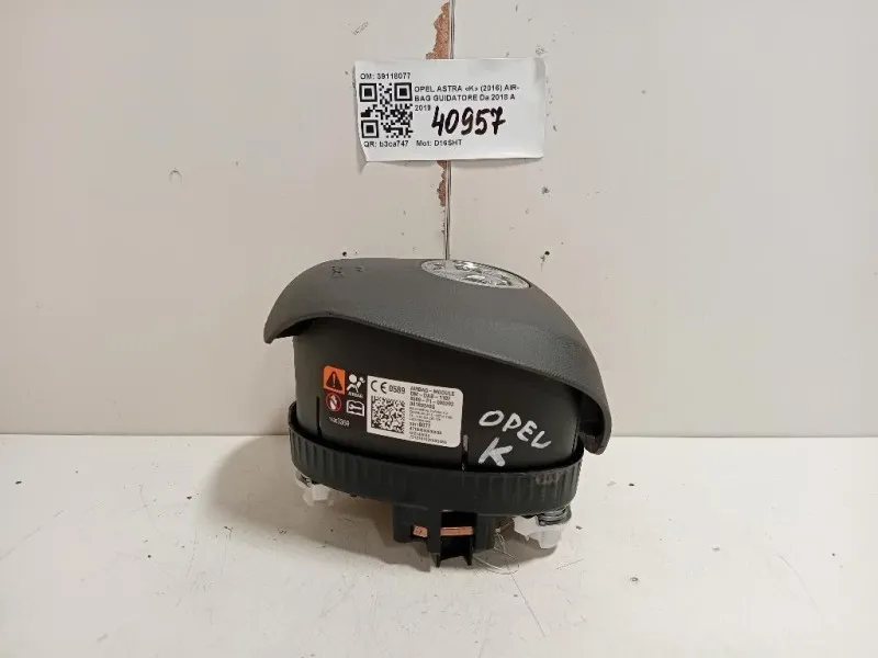 Air-bag Guidatore 39118077 Opel Astra K 2016