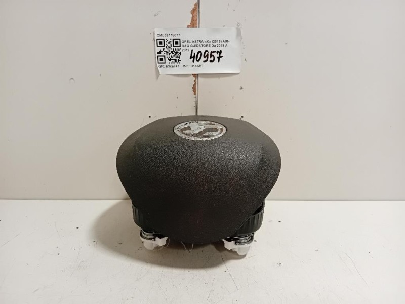 Air-bag Guidatore 39118077 Opel Astra K 2016